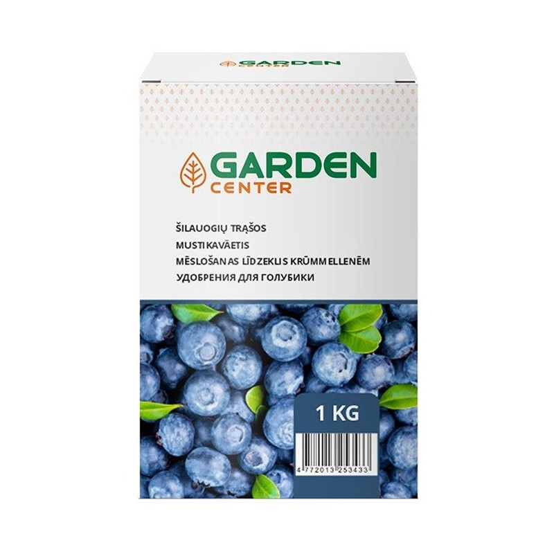 Šilauogių trąšos GARDEN CENTER, 1 kg