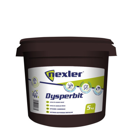 Bituminė mastika Nexler Disperbit, 5 kg