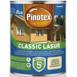 Impregnantas Pinotex Classic Lasur, tikmedžio spalvos, 1 l