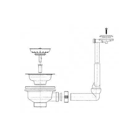 Ventilis Franke 112.0006.330, 3½