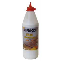 Universalūs PVA D3 klijai Briko, 1 kg