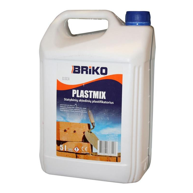 Betono plastifikatorius Briko Plastmix 4/108, 5 l