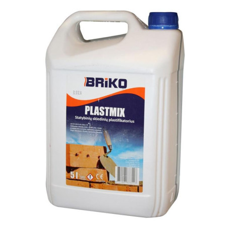 Betono plastifikatorius Briko Plastmix 4/108, 5 l