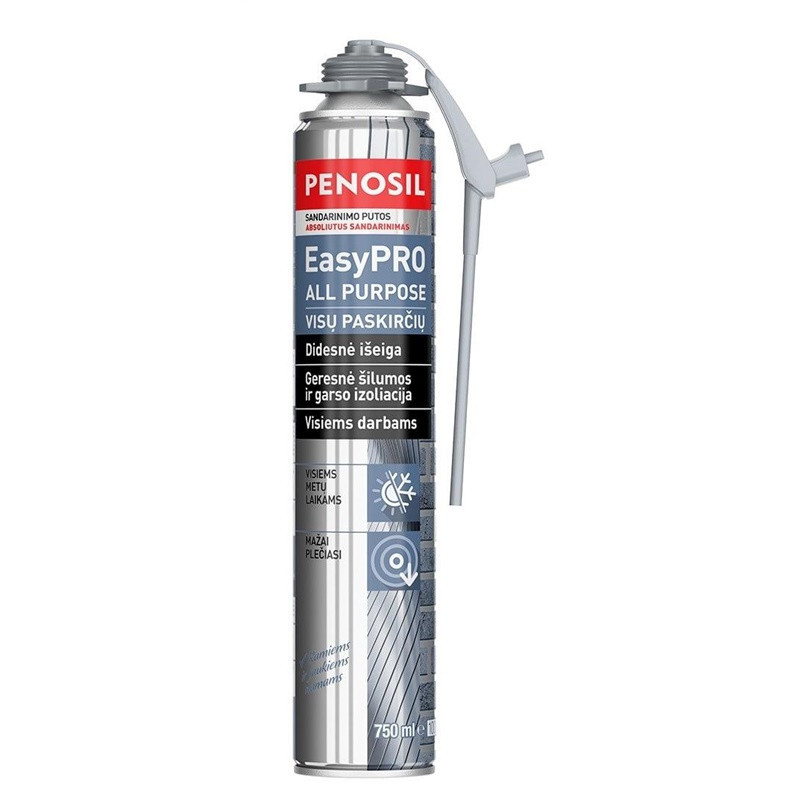 Visų paskirčių sandarinimo putos Penosil EasyPRO, 750 ml