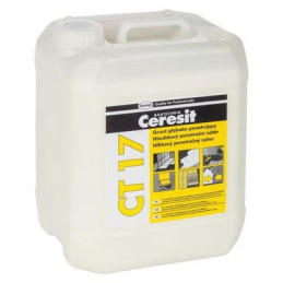 Gruntas giluminis Ceresit CT17, skaidri, 10 l