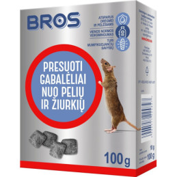 Briketai graužikams Bros, 100 g