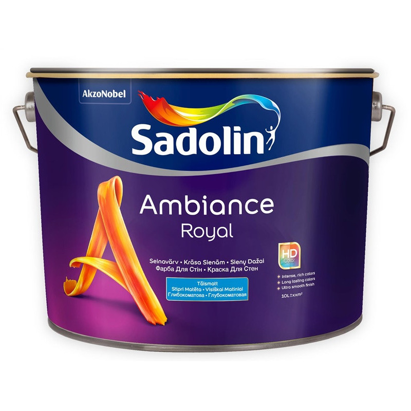 Dažai SADOLIN AMBIANCE ROYAL BW, 10 l