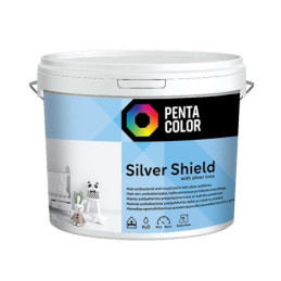 Dažai Pentacolor Silver Shield, balta, 10 l