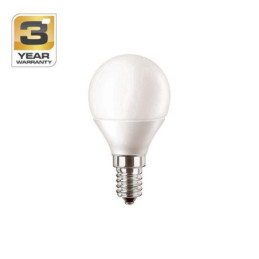 Lemputė, STANDART, LED, P45, 4.9W, E14, 2700K, 470lm, matinė