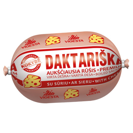 Virta DAKTARIŠKA dešra su sūriu KOKYBĖ, 600 g