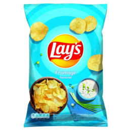 Bulvių traškučiai LAYS grietinės ir priesk. žol. sk., 130 g