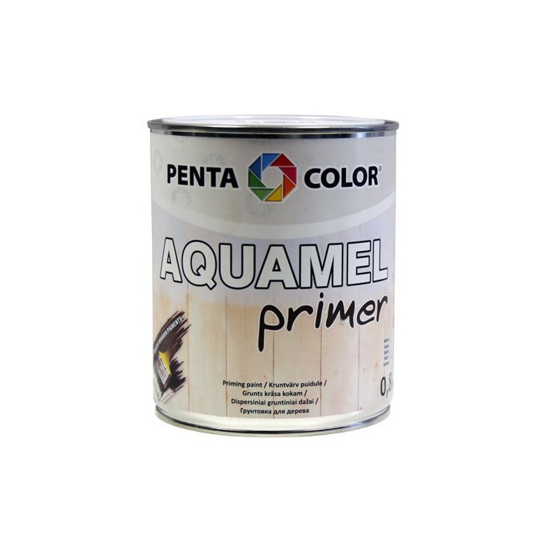 Gruntiniai dažai Pentacolor Aquamel Primer, balti, 0,8 kg