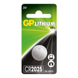 Elementas GP LITHIUM CR2025, 3V