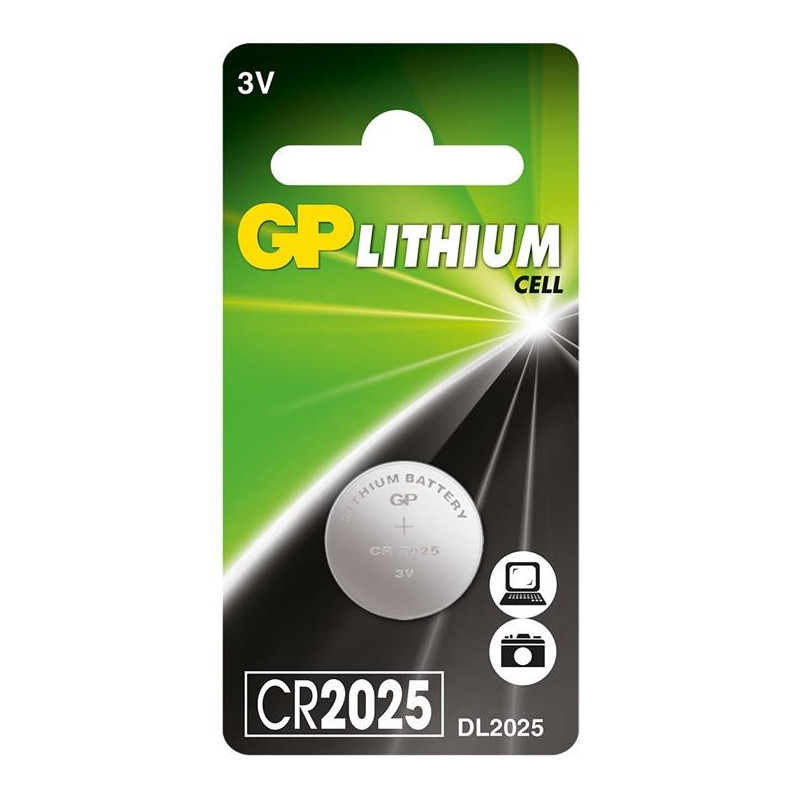 Elementas GP LITHIUM CR2025, 3V