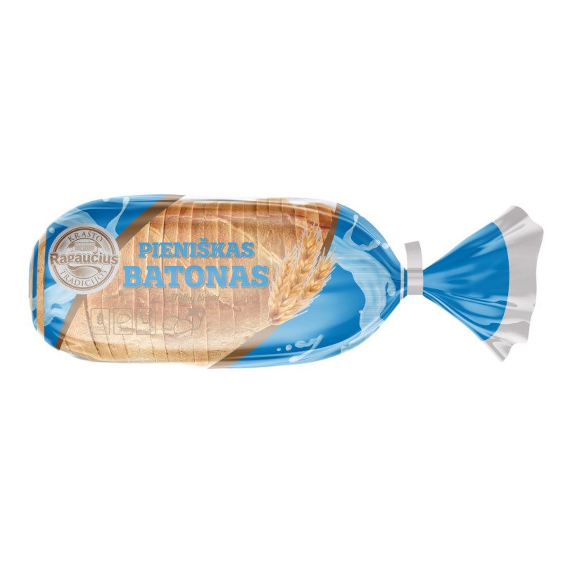 Pieniškas batonas RAGAUČIUS, 420 g