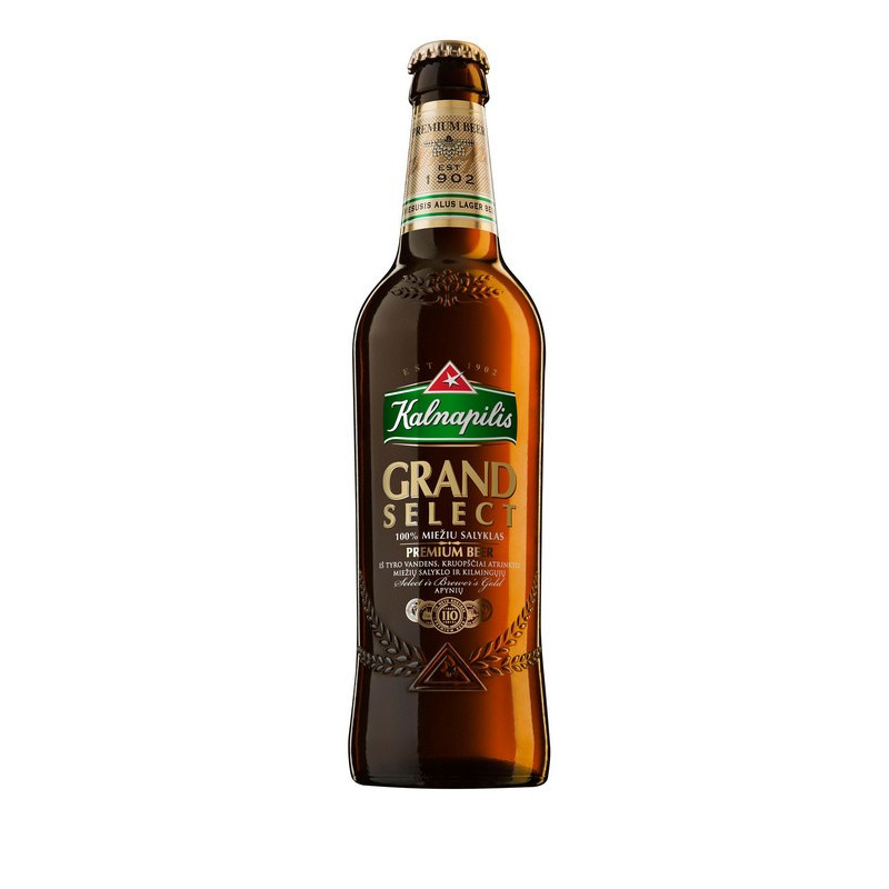 Alus KALNAPILIS, GRAND SELECT, 5.4 %, 500 ml