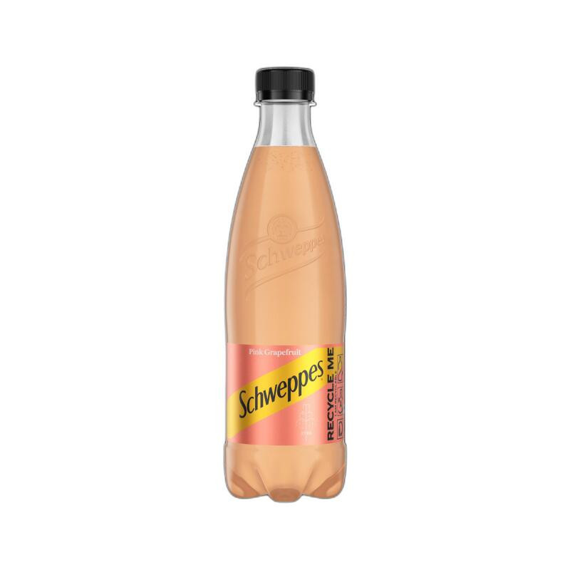 Gaivusis gėrimas SCHWEPPES PINK, greipfrutų skonio, 500 ml