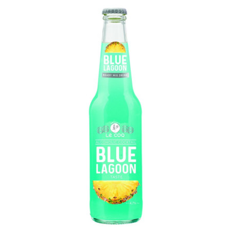 Alkoholinis kokteilis LECOQ BLUE LAGOON 4,7 %, 0,33 l