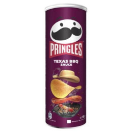 Traškučiai PRINGLES BBQ RAL, 165 g