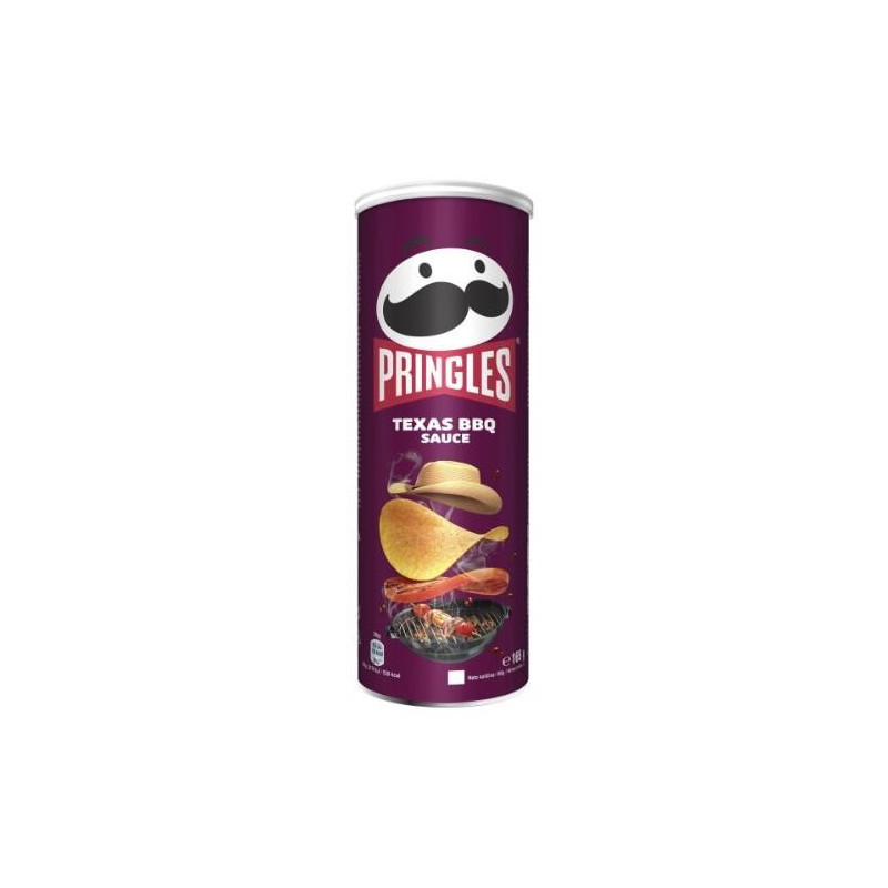 Traškučiai PRINGLES BBQ RAL, 165 g