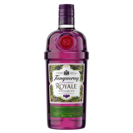 Džinas TANQUERAY BLACKCURRANT ROYALE, 41,3 %, 700 ml