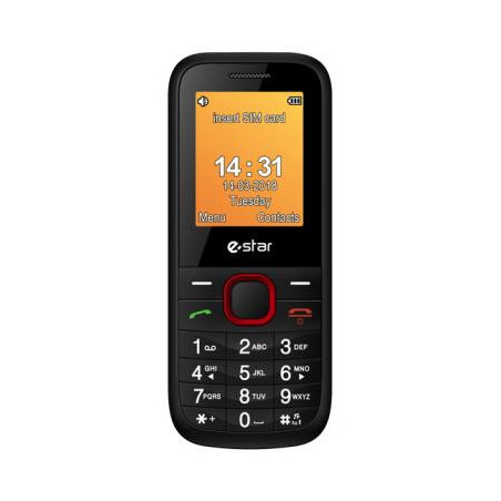 Mobilusis telefonas EStar X18 Dual Sim Red