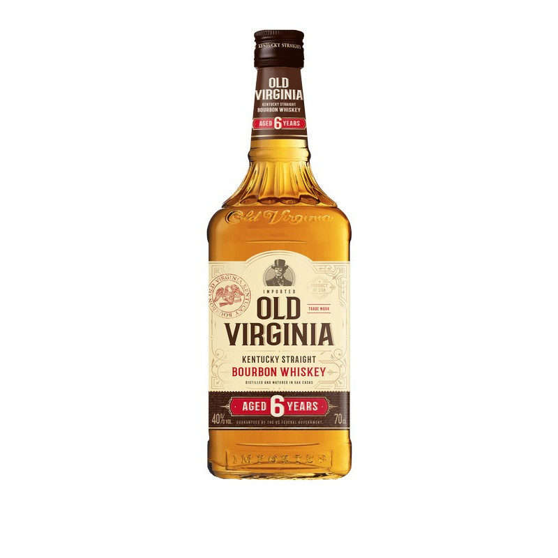 Burbonas OLD VIRGINIA Kentucky Straight, 40 %, 0.7 l