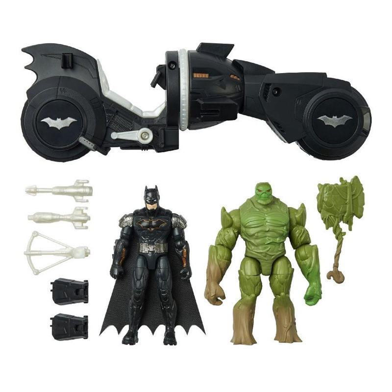 Rinkinys Spin Master Batman Amory Attack Batcycle 6064766