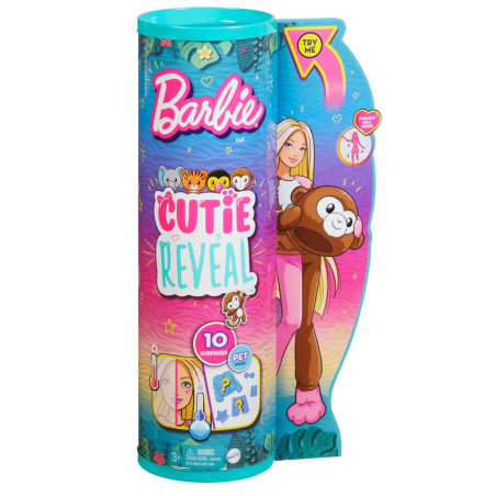 Lėlė - figūrėlė Barbie CUTIE REVEAL, 33 cm