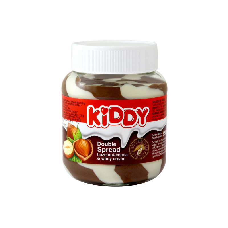 Kakav. lazd. riešutų kremas KIDDY DUO, 350 g