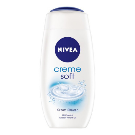 Prausimosi kremas NIVEA Creme Soft, 250 ml