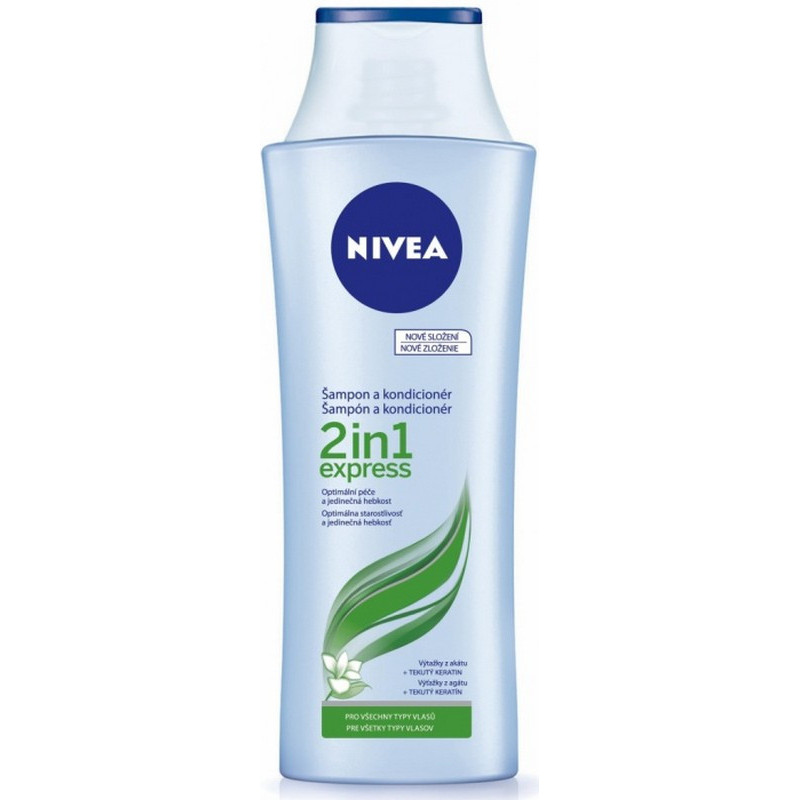 Šampūnas NIVEA 2in1 Express, 250 ml