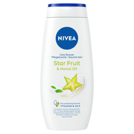 Prausimosi kremas NIVEA, Care&Star Fruit, 250 ml