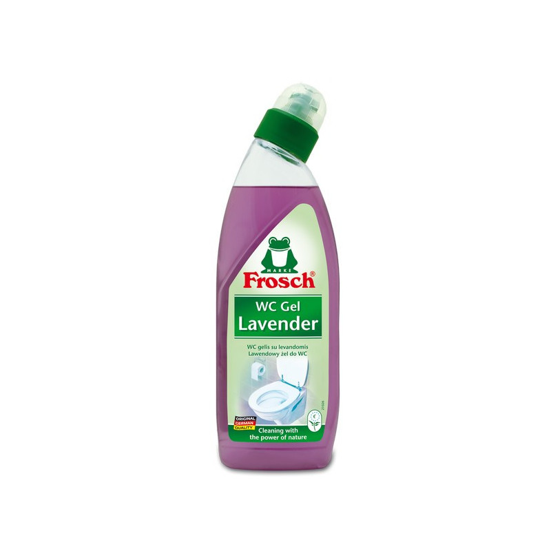 Ekologiškas WC valiklis FROSCH levandų kv., 750 ml