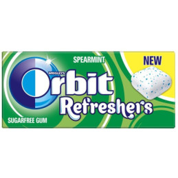 Kramtomoji guma ORBIT REFRESHERS SPEARMINT, 15,6 g