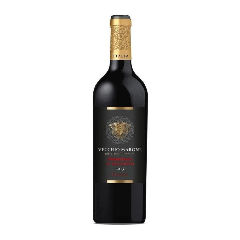 Vynas VECCHIO MARONE PRIMITIVO raud.sausas, 13,5%, 0,75l