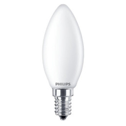 LED lempa Philips B35, 4.3W, E14, 2700K, 470lm, matinė