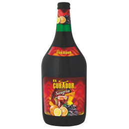 Raudonas aromatizuotas saldus vyno gėrimas HAUSER SANGRIA, 6.9 %, 1.5 l