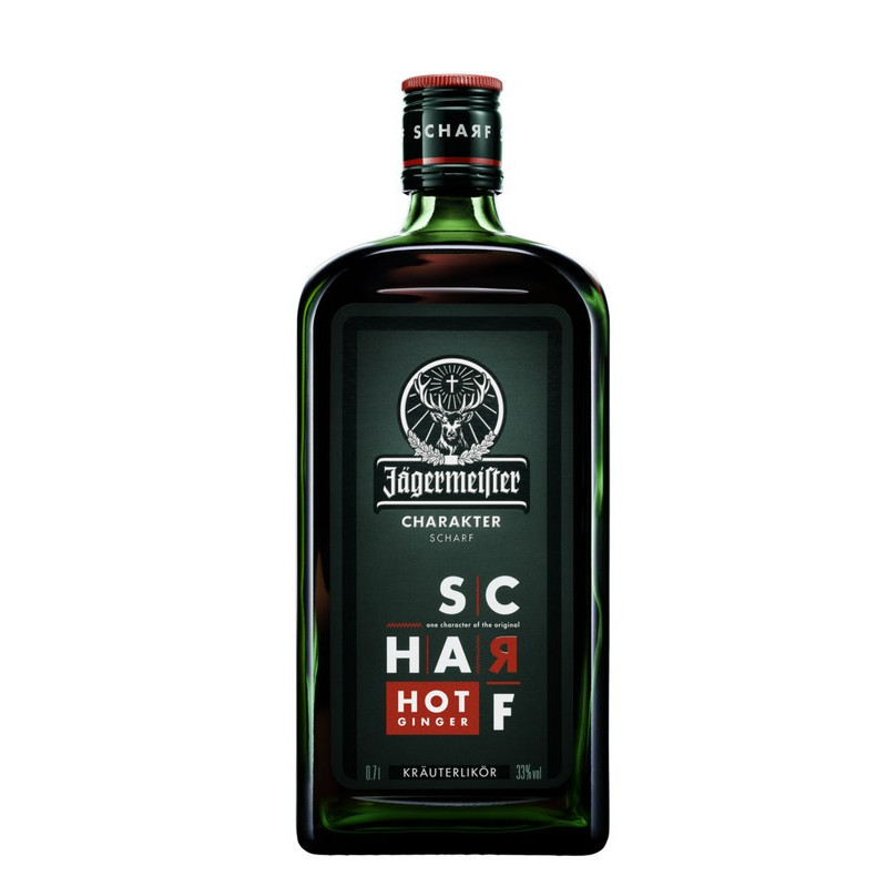 Likeris JAGERMEISTER SCHARF, 33 %, 0.7 l