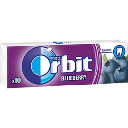 Kramtomoji guma ORBIT BLUEBERRY, 14 g