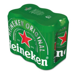 Alus HEINEKEN, 5 %, 6 x 500 ml