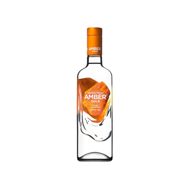 Degtinė AMBER GOLD, 40 %, 0.5 l