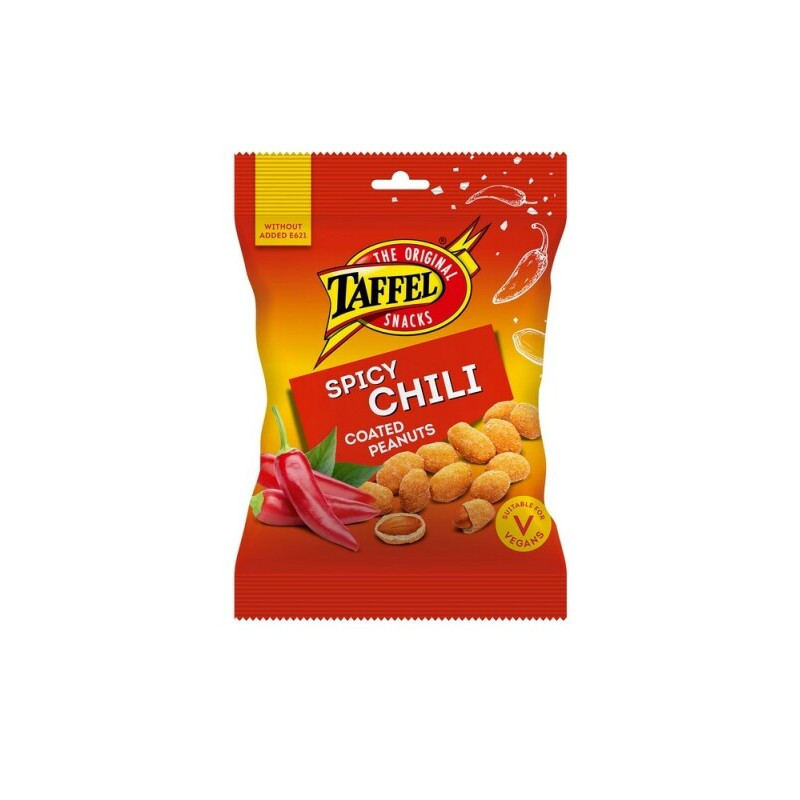 Žemės riešutai TAFFEL CHILLI, sūdyti, 140 g