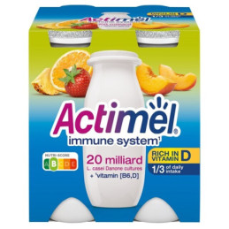 Jog. gėrimas ACTIMEL vaisinis, 4x100 g