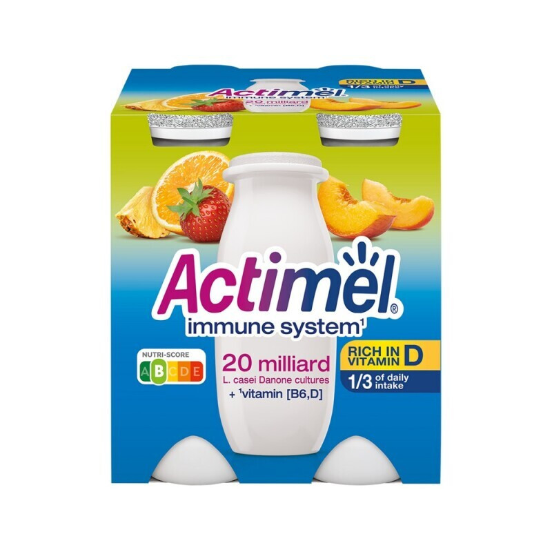 Jog. gėrimas ACTIMEL vaisinis, 4x100 g