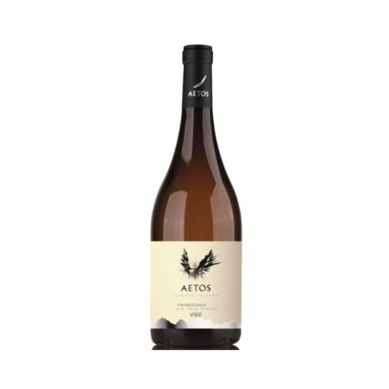 Vynas AETOS RESERVA CHARDONNAY, baltas, sausas, 12,5%, 750ml