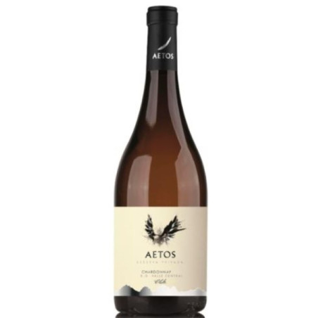 Vynas AETOS RESERVA CHARDONNAY, baltas, sausas, 12,5%, 750ml