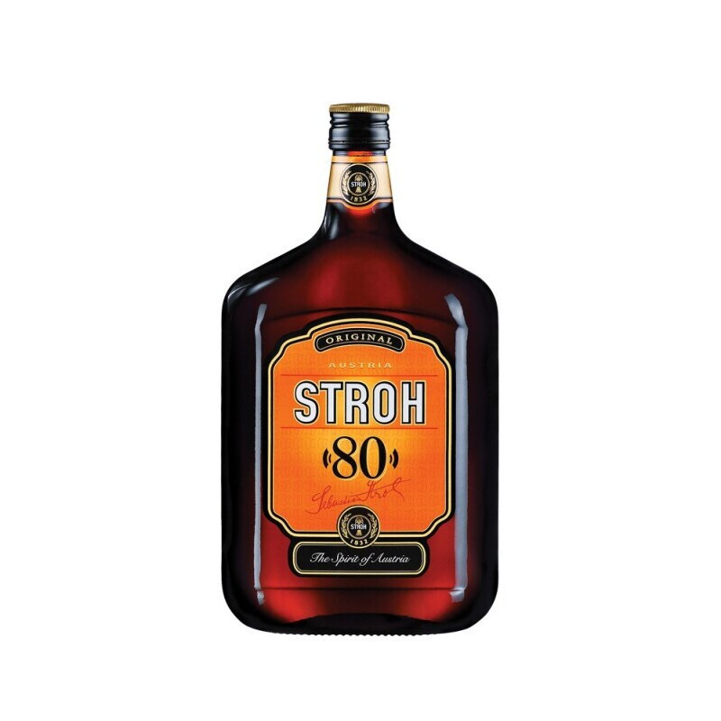 Romas STROH, 80 %, 500 ml