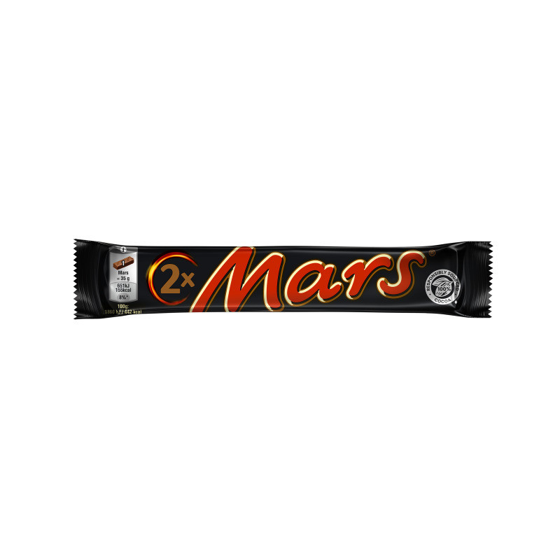 Šokoladinis batonėlis MARS 2PACK, 70 g