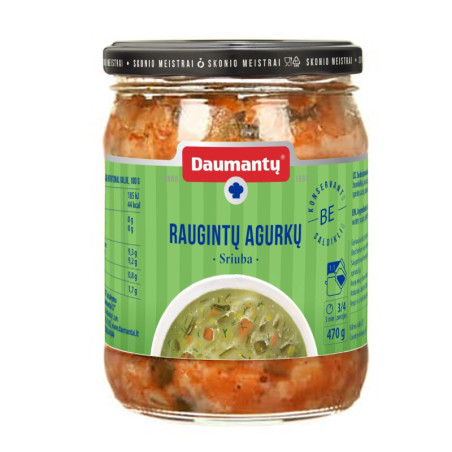 Agurkinė sriuba DAUMANTŲ, 470 g